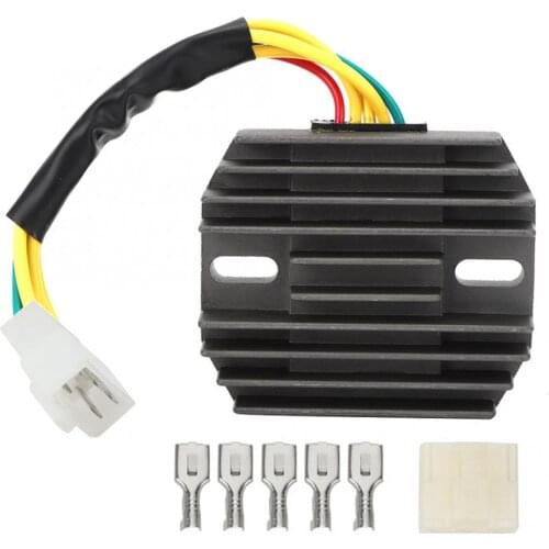 Motorcycle Voltage Regulator Rectifier with Accessories Fit for Arctic Cat 400 500/Bearcat 454 3430-037