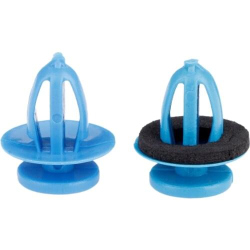 50x Car Door Panel Clips Retainers Nylon Fixed Clip Auto Decorative Buckle Car Fender Bumper Guard Plate Fastener For Chevrolet