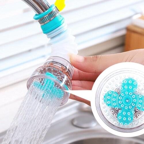1PCS 360 Degree Adjustable Faucet Extension Filter Nozzle Tap Water Diffuser Home Kitchen Adapter Bathroom Sink Accessories