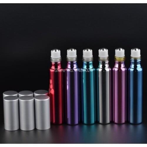 10ML Glass Roll-on Bottle My Bottle Sex Products Glass Vials Empty Cosmetic Containers Roll On Bottles For Essential Oil 10pcs