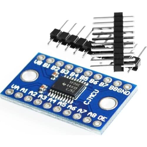 10PCS 3.3V 5V TXS0108E 8 Channel Logic Level Converter Convert TTL Bi-directional Mutual Convert