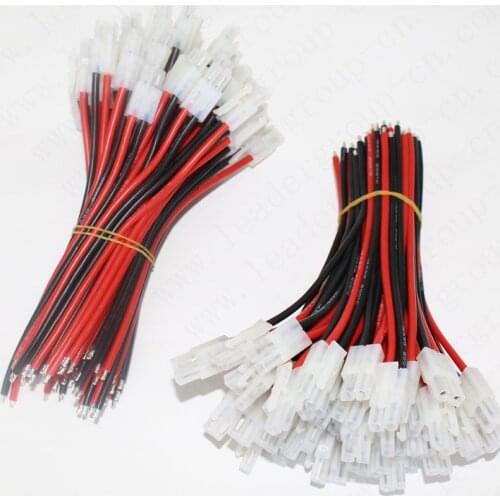 100 PCS/Lot High Quality Gold Tamiya Connector & Lead Male & Female Set for RC Part