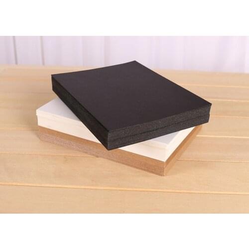 20pcs/lot 14.8*10cm Vintage Blank White Black Kraft Paper Notes Card DIY Graffiti Painted High Quality