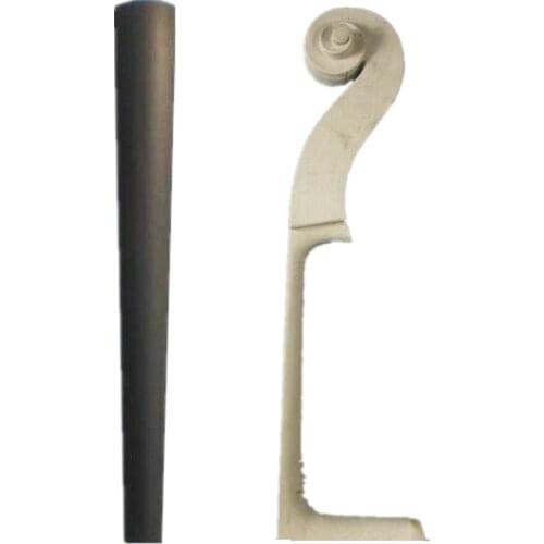 3/4 Upright Double bass neck maple + 1pcs double bass fingerboard Ebony