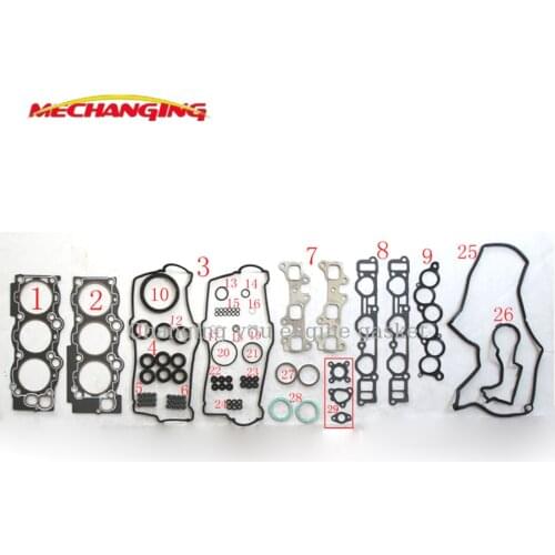 3VZFE 3VZ For TOYOTA CAMRY 3.0 SCEPTER WINDOM Estate 3.0L Engine Gasket Engine Parts Engine Rebuilding Kits OEM 04111-62050