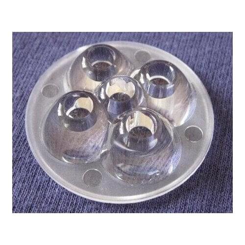 #4315-5P, #4325-5P, #4330-5P, High quality LED Optical Lens 5P, Lens diameter: 43mm, 15, 25, 30 Degree, Clean Surface, PMMA