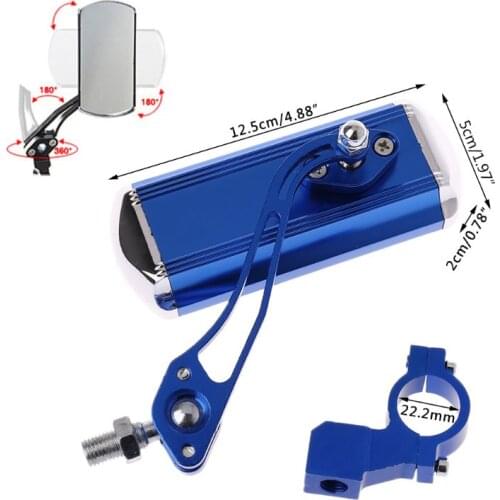 E9LE Cycling Bike Bicycle Classic Rear View Mirror Handlebar Flexible Safety Rearview
