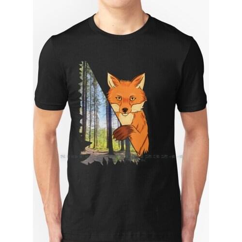 Fuchs Wald , T Shirt 100% Pure Cotton Fuchs Wald Geschenkidee Geburtstag Geburtstagsgeschenk Weihnachten Tier Raubtier Schlau