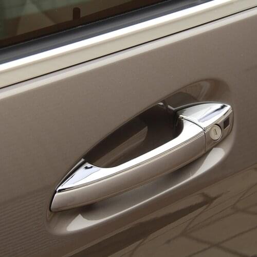 For Mercedes Benz GLK/GL/ML/C Class W204 X204 ABS Chrome Car Door Handle Trim Door Bowl Decoration Car Accessories