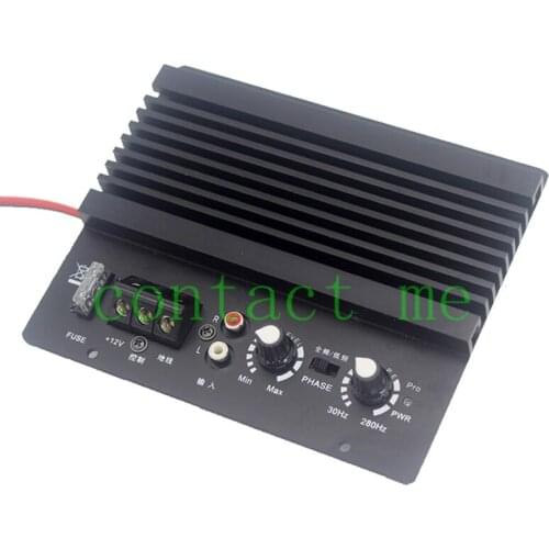 Modified 6 inch 8 inch 10 inch 12 inch speaker high power subwoofer car amplifier motherboard, 400W 12v amplifier board