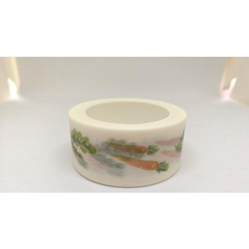 2cm Lovely carrot Washi Tape adhesive tape DIY decoration Scrapbooking Sticker Label Masking Tape School Office Supply