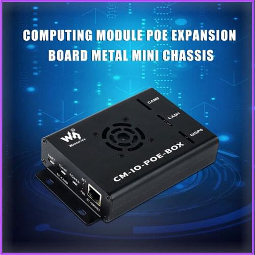 Compute Module IO Board with PoE Feature Composite Breakout Board for Raspberry Pi CM3/CM3L/CM3+/CM3+L