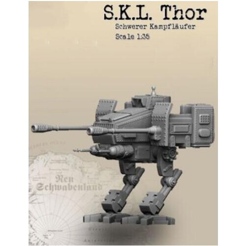 New Unassembled 1/35 fantasy - Heavy Battle Laufer figure Resin Kit DIY Toys Unpainted resin model