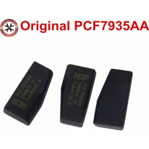 Original pcf7935 pcf7935AA transponder chip PCF 7935 ID44 ID 44 Auto Key Chip, Auto Transponder Chip Writted Free Shipping
