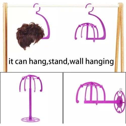 Wigs Bracket Suspension Hook Bracket Head Mold Wig Frame Multifunctional Frame Assembly Disassembly Convenience Good Tenacity