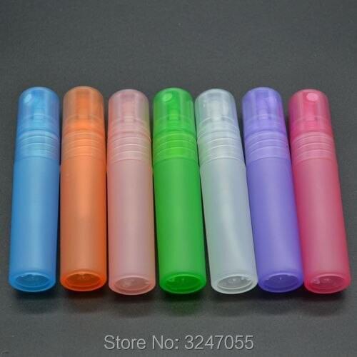5ML 50pcs/lot 100pcs/lot Plastic Empty Elegant Perfume Refillable Bottle, Portable Women Perfume Pen, Small Perfume Spray Bottle