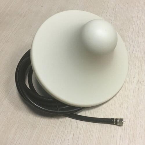 Indoor Ceiling Antenna 4g lte 1800 CDMA 850Mhz 2G GSM 900Mhz 3G UMTS WCDMA 2100Mhz internal antenna gain SMA male with 3m cable