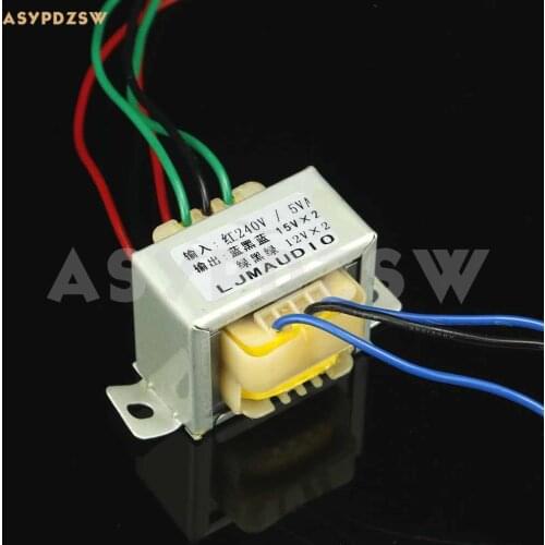 240V 6VA Preamplifier/Headphone amp/DAC 6 line EI transformer 6W 15V-0-15V 12V-0-12V