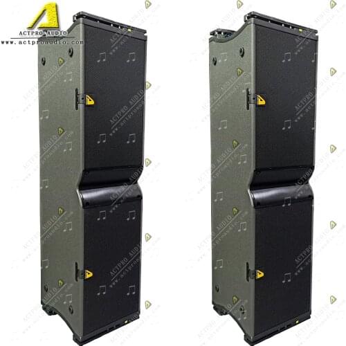 Pro speaker stage active line array speaker dual 12 outdoor line array speaker system