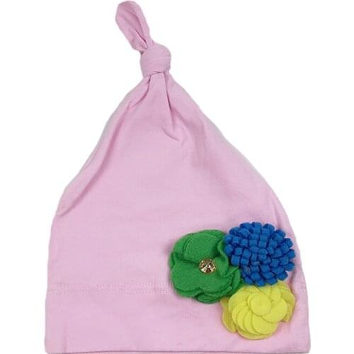 New Baby Hat Baby Solid Color Knitting Beanies Child Sleep Hat Toddler Cap Kids Newborn Clothing Accessories Hat For Baby