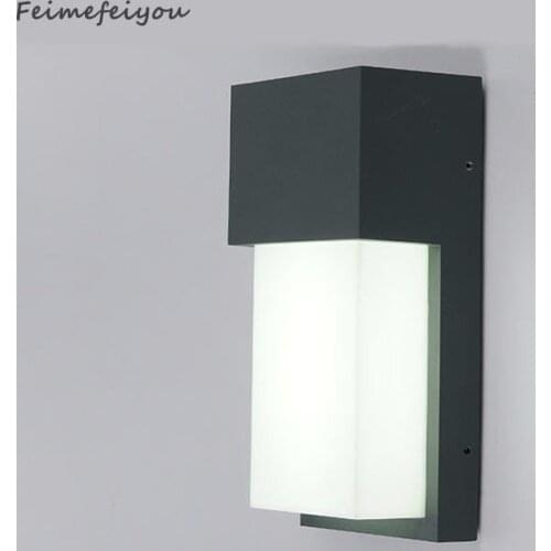 Contracted outdoor wall lamp, villa and courtyard corridor Contracted and wall lamp IP54 waterproof, dustproof not easy to rust