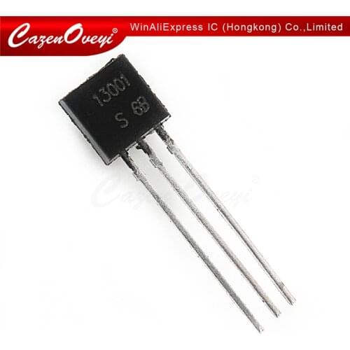 100pcs/lot MJE13001 MJE13003 PCR606J PCR406J 13001 13003 r606 r406 606j 406j TO-92 TO92 TRANSISTOR IC In Stock