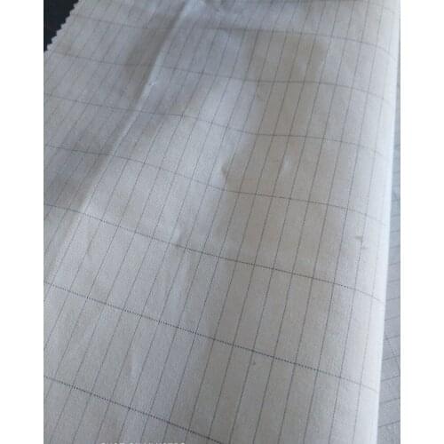 5% silver fiber 95% cotton shielding fabric radiation protection electroconductive fabric