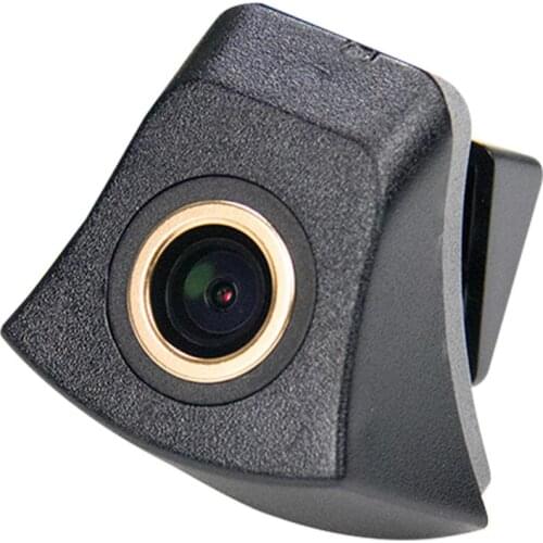 Misayaee Golden Camera for Audi Universal Car Front View Logo Camera for Audi A1 A2 A3 A4 A5 A6 A6L A7 A8 TT Q2 Q3 Q5 Q7 2010-17