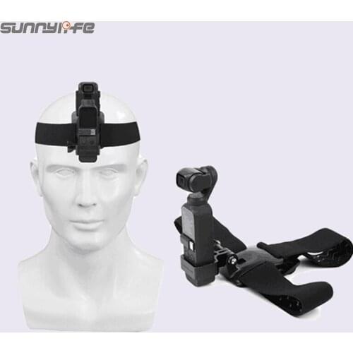 Gimbal Camera Head Band Wearing Belt Strap Mount Gimbal Accessories for DJI OSMO POCKET & GOPRO