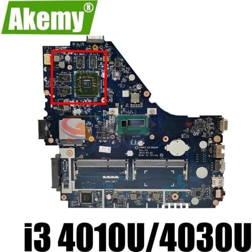 For Acer E1-572 E1-572G V5-561G laptop motherboard NBV9E11001 V5WE2 LA-9531P with CPU i3 4010U / 4030U DDR3 100% test OK