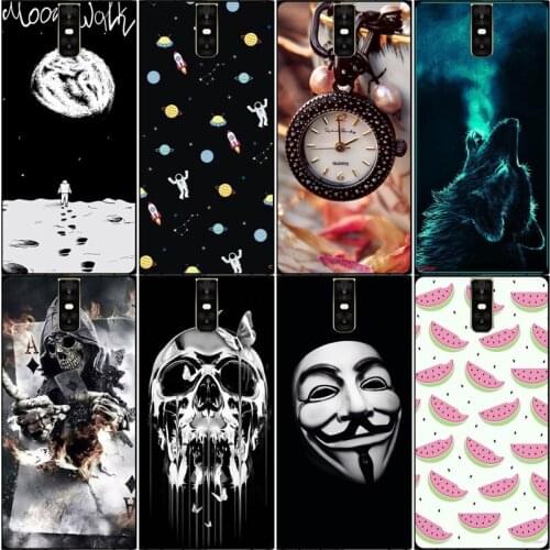 Fashion Soft silicone TPU Back Cover For Oukitel K3 Phone Funda Case For Oukitel K3 Pro Cute Cartoon Case