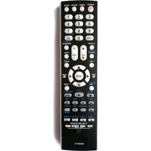 New Replacement CT-90302 For TOSHIBA TV Remote Control 26AV502R 52RV53U 26LV47