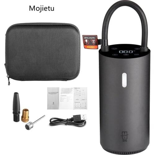 2020 NEW Roidmi Mojietu Portable Smart Digital Tire Pressure Detection Electric Inflator Pump for Bike Motorcycle Car Football