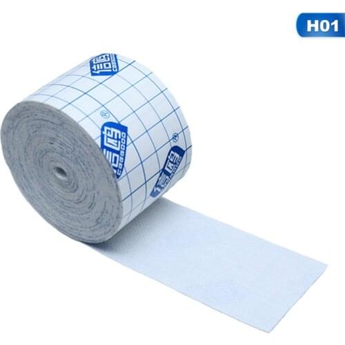 1 Roll Waterproof Transparent Adhesive Wound Dressing Medical Fixation Tape Nonwoven Fabrics Bandage