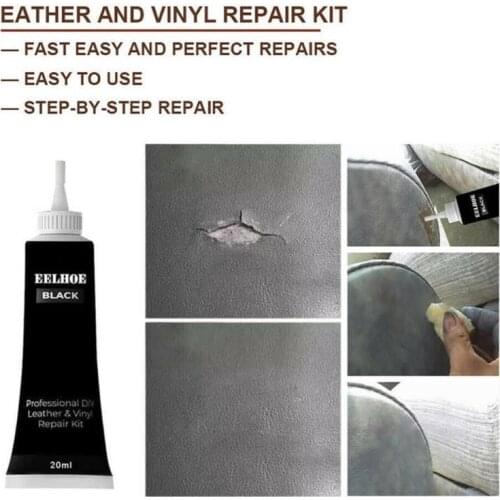Leather and Vinyl Repair Kit - Furniture, Couch, Car Seats, Sofa, Jacket, Purse