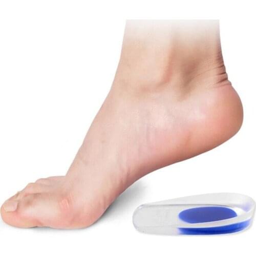 Silicone Gel Foot Care Tool Men Women Support Shoe Pad Relief Foot Pain Soft Inserts Foot Pain Protectors High Heel Insert Pad