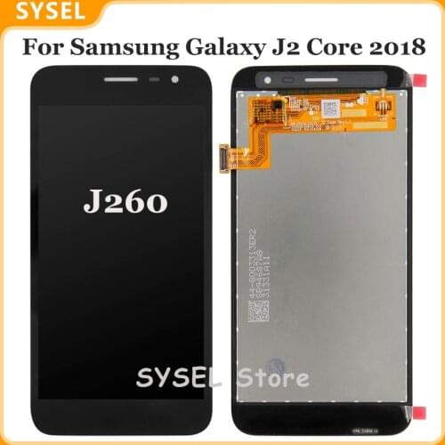 TFT For Samsung Galaxy J2 Core 2018 J260 LCD Display Touch Screen Digitizer Assembly J260M/DS J260Y/DS J260 Display Screen