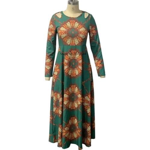 Autumn Summer Dress Women 2021 Casual Plus Size Slim Ball Gown Maxi Dresses Elegant Vintage Sexy Hollow Out Long Party Dress 5XL