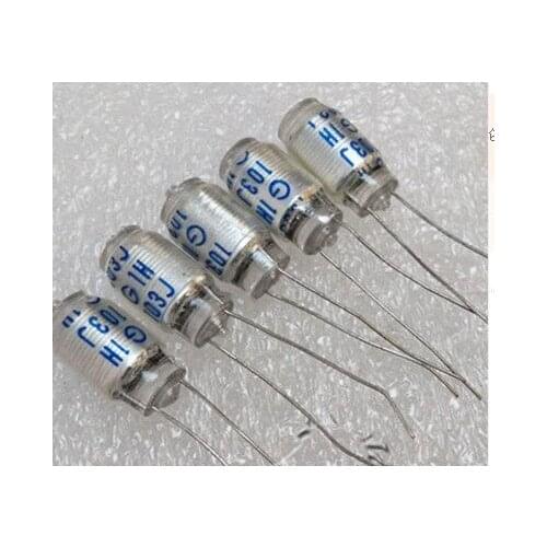 100% New and original 50V0.01UF 1H 103J Polystyrene film capacitor 8*16