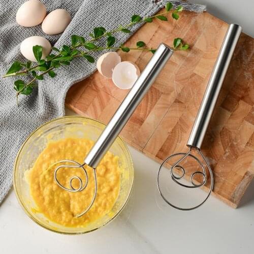 3 Pieces/set Of Household Stainless Steel Egg Mixer Kitchen Non-stick Heat-resistant Powder Mixer