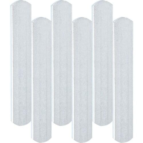 6 Pieces Weighted Vest Steel Plates Strength Training Plate for Exercise Fitness Training