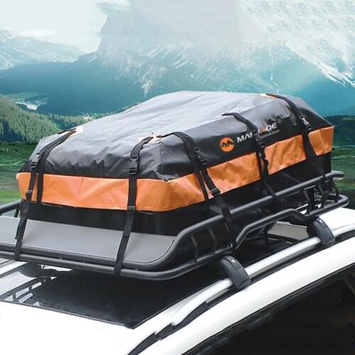 Car Top Roof Luggage Bag Large Capacity Waterproof Carrier Bag Cargo Storage Bag Roof Racks ​With Anti-slip Mat 115*80*35CM