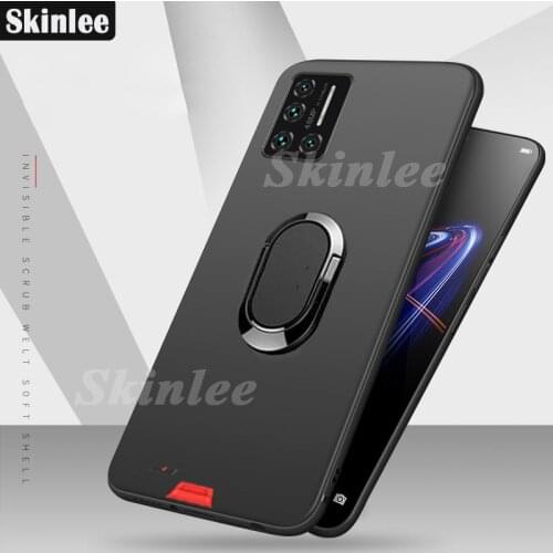 Skinlee Case For Umidigi BISON Pro Ultra Thin Back Matte With Magnetic Attraction Ring Soft Cover For Umidigi BISON GT Case