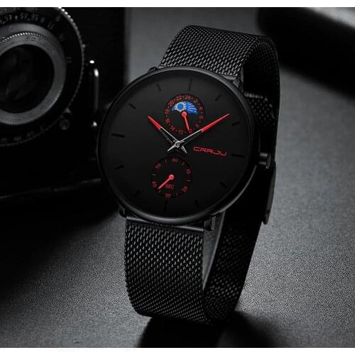CRRJU Men's Electronic Watch