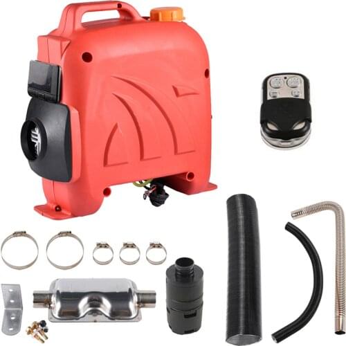 LCD 12V/24V 5KW Environment Friendly Air Diesels Heater Universal For Freight Vehicles Car Parking Heater W/ Remote Control