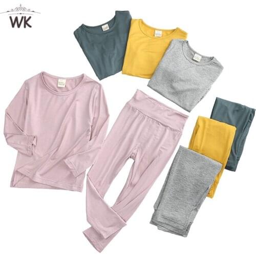 2020 Baby Clothing Sets Children Clothes For Boys Girls Set With Full Sleeve Kids Soft Spring Autumn 2pcs Outfit Set Sleepwear