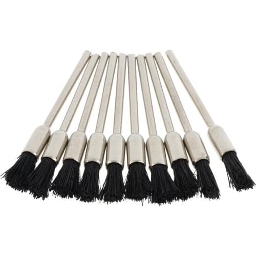 Wire Wheel Brush Set, 10pcs Steel Buffing polishing Brushes Set for Die Grinder