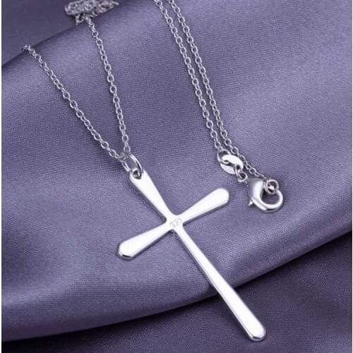 Pendant Necklaces Silver Plated Necklace Silver Trendy Jewelry Necklace Wholesale Free Shipping urbl LP066