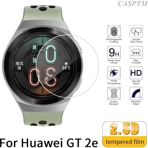 For Huawei Watch GT2e 46mm 2.5D Transparent Tempered glass for Hauwei GT2E 46MM premium screen protector Clear protective Glass