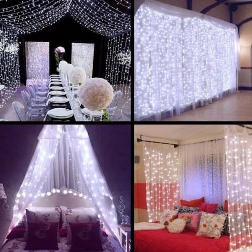 TONGCHUANG LED Garland Curtains
